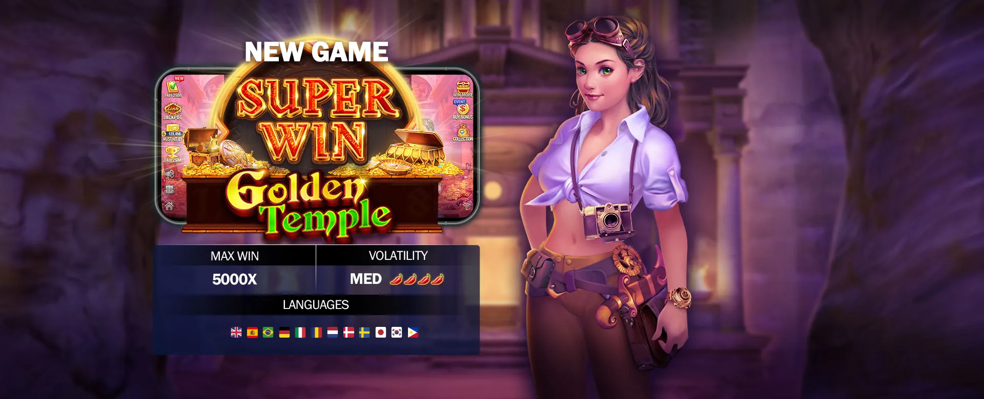 Poppy Playtime Chapter 1 Color Puzzle game screenshot with Bingoplus logo overlay